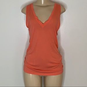 Freeloader Coral V Neck Sleeveless tank